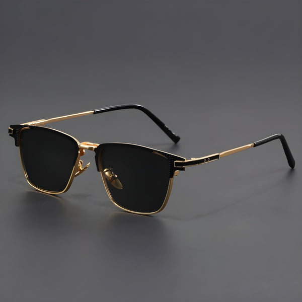 MEN'S HALF - FRAME POLARIZED PHOTOCHROMIC SUNGLASSES - Zarino Newstyle