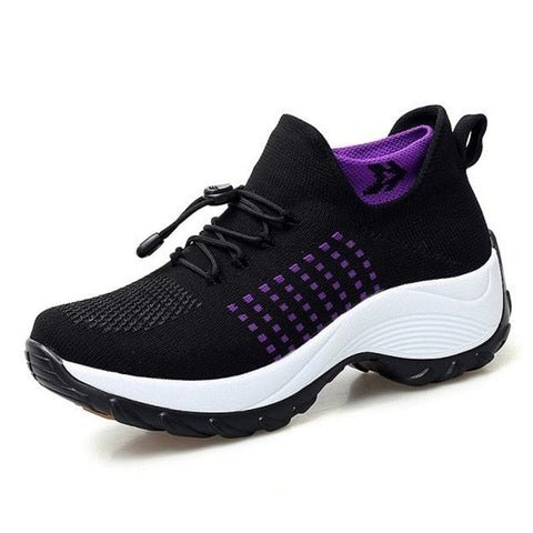 ZAYDEN | UNISEX CUSHIONED KNIT SNEAKERS, FLEXIBLE LIGHTWEIGHT EVERYDAY FOOTWEAR
