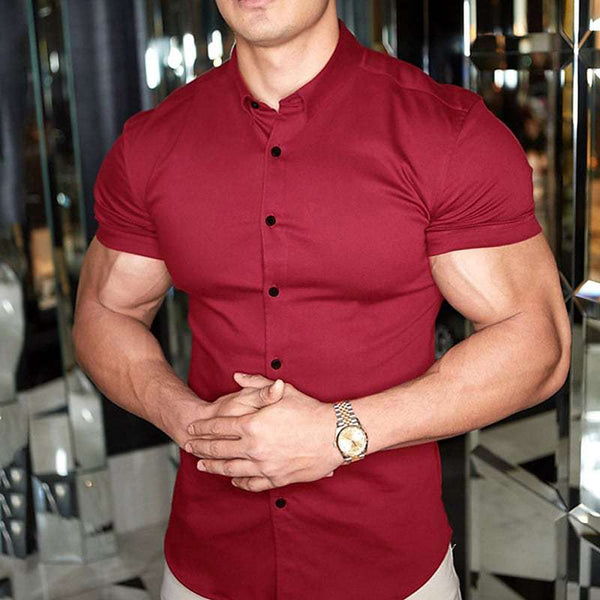 MEN'S SLIM FIT SUMMER SHIRT