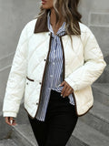 CELINE | WOMEN'S DIAMOND-QUILTED PADDED JACKET, RELAXED FIT INSULATED WINTER COAT - Zarino Newstyle