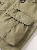 COLTER | MEN'S MULTI-POCKET CARGO JACKET, HOODED UTILITY OUTDOOR JACKET – KHAKI - Zarino Newstyle