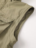 COLTER | MEN'S MULTI-POCKET CARGO JACKET, HOODED UTILITY OUTDOOR JACKET – KHAKI - Zarino Newstyle