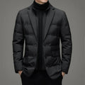 DECLAN | MEN'S QUILTED PUFFER BLAZER, INSULATED TAILORED WINTER JACKET - Zarino Newstyle