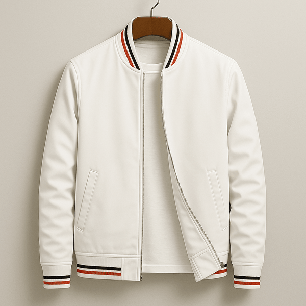 JULIAN | MEN'S CASUAL BOMBER JACKET, SPORTY ZIP-UP SPRING OUTERWEAR - Zarino Newstyle