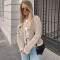 LINNEA | WOMEN'S TEDDY OVERSHIRT, SOFT BUTTON-FRONT COZY JACKET - Zarino Newstyle