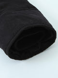MARIBEL | WOMEN'S FAUX FUR COLLAR MID-LENGTH PARKA, DRAWSTRING WAIST WINTER COAT - Zarino Newstyle