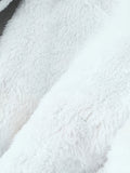 MARIBEL | WOMEN'S FAUX FUR COLLAR MID-LENGTH PARKA, DRAWSTRING WAIST WINTER COAT - Zarino Newstyle