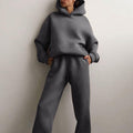 MARITTE | WOMEN'S TWO-PIECE HOODED LOUNGE SET, OVERSIZED SWEATSHIRT & COMFORT JOGGERS - Zarino Newstyle