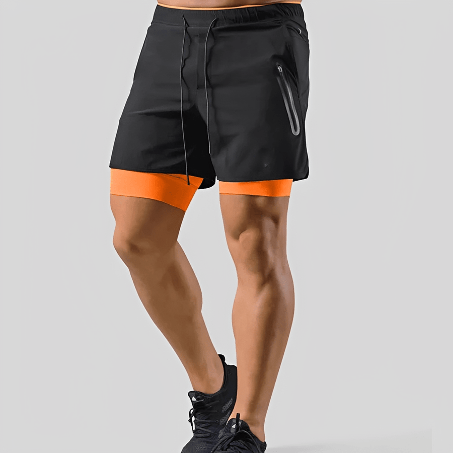 MEN'S 2 - IN - 1 TRAINING SHORTS - Zarino Newstyle