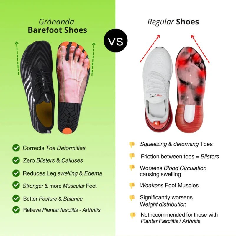 MEN'S BAREFOOT HIKING SHOES - Zarino Newstyle