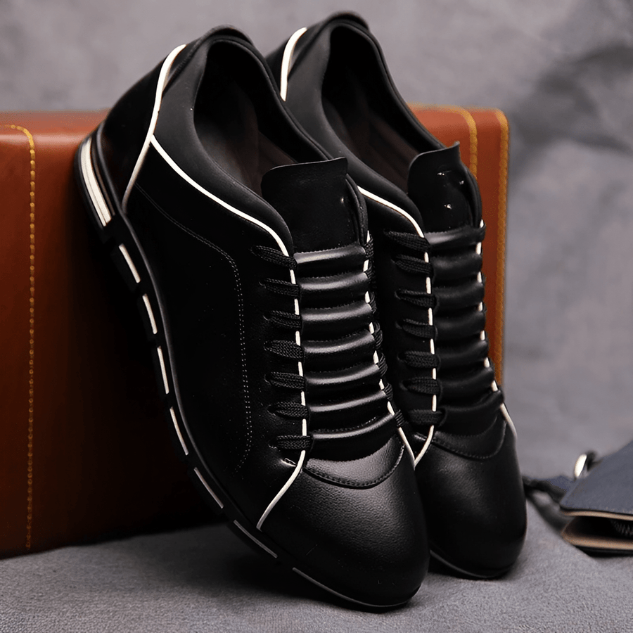 MEN'S CASUAL LACE - UP LEATHER SHOES - Zarino Newstyle