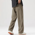 MEN'S CASUAL WIDE LEG CORDUROY PANTS - Zarino Newstyle