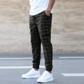 MEN'S CHECKERED CASUAL JOGGER TROUSERS - Zarino Newstyle