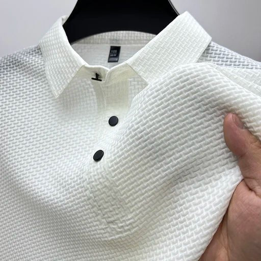 MEN'S CLASSIC TEXTURED POLO SUMMER SHIRT - Zarino Newstyle