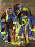 MEN'S COLORFUL PLAID LONG SLEEVE SUMMER SHIRT - Zarino Newstyle