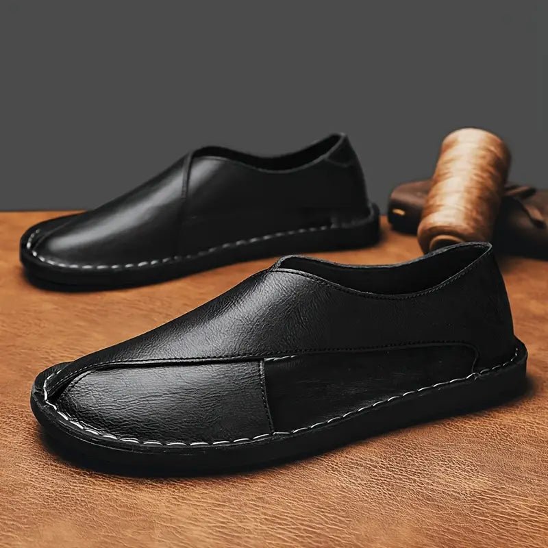MEN'S CROSSOVER WRAP SLIP - ON SANDALS OPEN TOE CASUAL FLAT SHOES - Zarino Newstyle