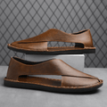 MEN'S CROSSOVER WRAP SLIP - ON SANDALS OPEN TOE CASUAL FLAT SHOES - Zarino Newstyle