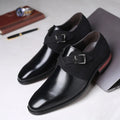 MEN'S DOUBLE BUCKLE MONK STRAP LOAFERS DRESS SHOES - Zarino Newstyle