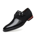 MEN'S DOUBLE BUCKLE MONK STRAP LOAFERS DRESS SHOES - Zarino Newstyle