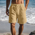 MEN'S DRAWSTRING KNEE LENGTH SUMMER SWIM TRUNKS - Zarino Newstyle