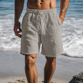 MEN'S DRAWSTRING KNEE LENGTH SUMMER SWIM TRUNKS - Zarino Newstyle