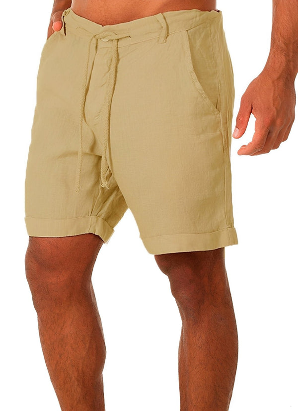 MEN'S DRAWSTRING RELAXED FIT SUMMER SHORTS