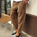MEN'S ELASTIC WAIST STRAIGHT LEG SUMMER TROUSERS - Zarino Newstyle