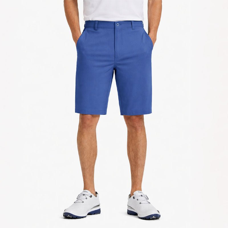 MEN'S FLAT - FRONT SUMMER GOLF SHORTS - Zarino Newstyle