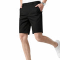 MEN'S FLAT - FRONT SUMMER GOLF SHORTS - Zarino Newstyle