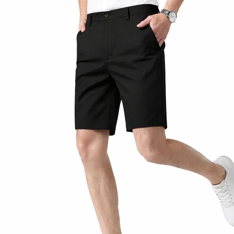 MEN'S FLAT - FRONT SUMMER GOLF SHORTS - Zarino Newstyle