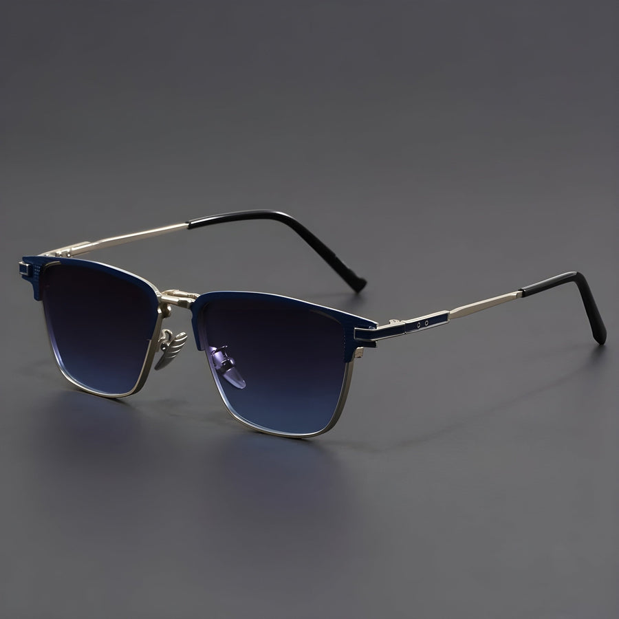 MEN'S HALF - FRAME POLARIZED PHOTOCHROMIC SUNGLASSES - Zarino Newstyle
