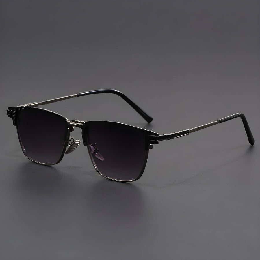 MEN'S HALF - FRAME POLARIZED PHOTOCHROMIC SUNGLASSES - Zarino Newstyle