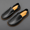 MEN'S HANDMADE SUEDE SLIP - ON SUMMER LOAFERS - Zarino Newstyle