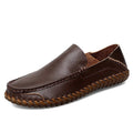 MEN'S HANDMADE SUEDE SLIP - ON SUMMER LOAFERS - Zarino Newstyle