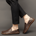 MEN'S HANDMADE SUEDE SLIP - ON SUMMER LOAFERS - Zarino Newstyle