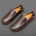 MEN'S HANDMADE SUEDE SLIP - ON SUMMER LOAFERS - Zarino Newstyle