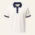 MEN'S HERITAGE CONTRAST TRIM SUMMER POLO SHIRT - Zarino Newstyle