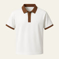 MEN'S HERITAGE CONTRAST TRIM SUMMER POLO SHIRT - Zarino Newstyle