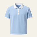 MEN'S HERITAGE CONTRAST TRIM SUMMER POLO SHIRT - Zarino Newstyle