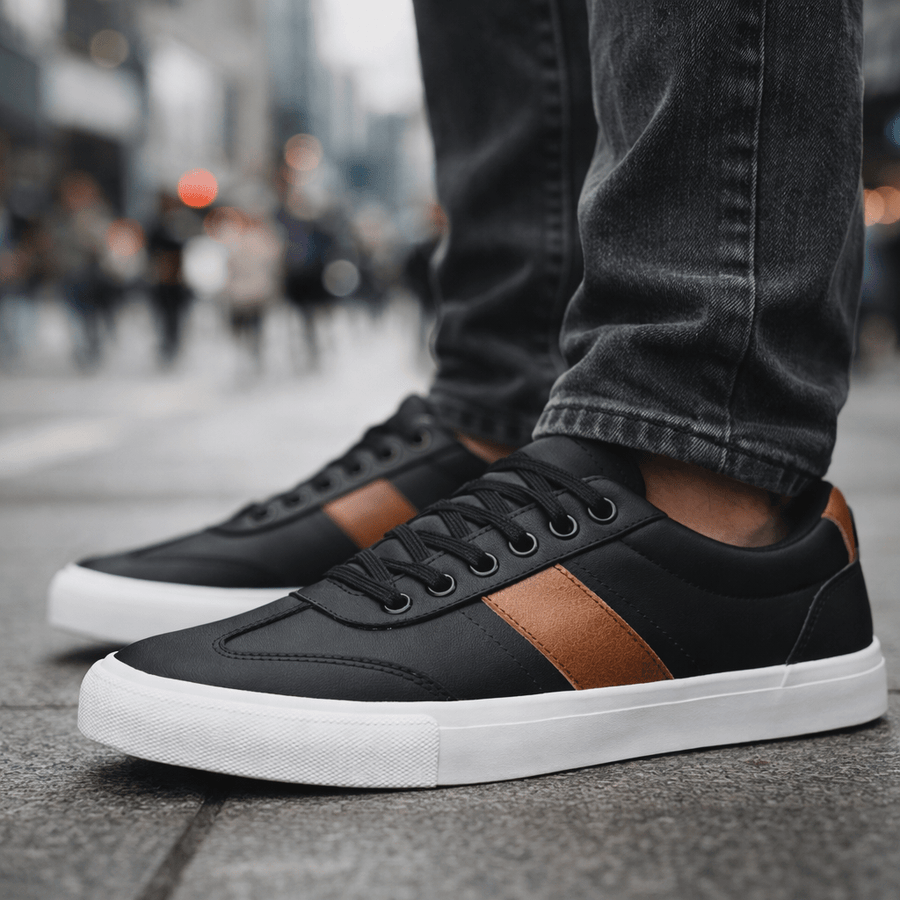 MEN'S LEATHER SNEAKERS - Zarino Newstyle