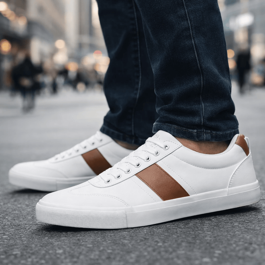 MEN'S LEATHER SNEAKERS - Zarino Newstyle