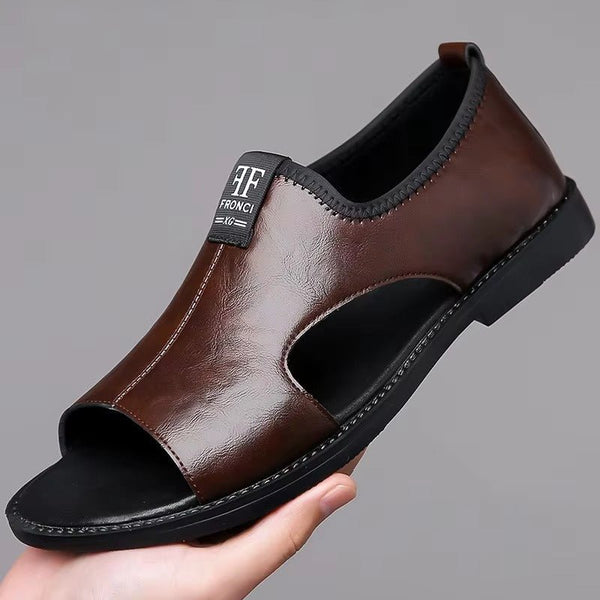 MEN'S LEATHER SUMMER SANDALS