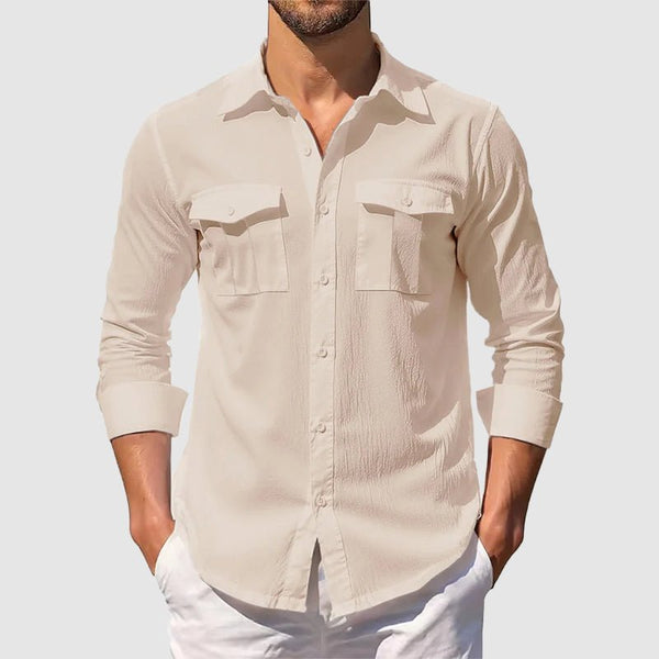 MEN'S LONG SLEEVE SUMMER SHIRT