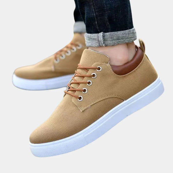 MEN'S LOW - TOP CANVAS LACE - UP SUMMER SNEAKERS - Zarino Newstyle