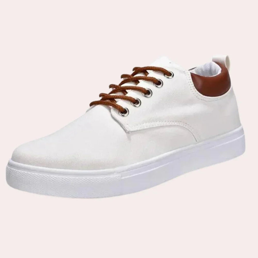 MEN'S LOW - TOP CANVAS LACE - UP SUMMER SNEAKERS - Zarino Newstyle
