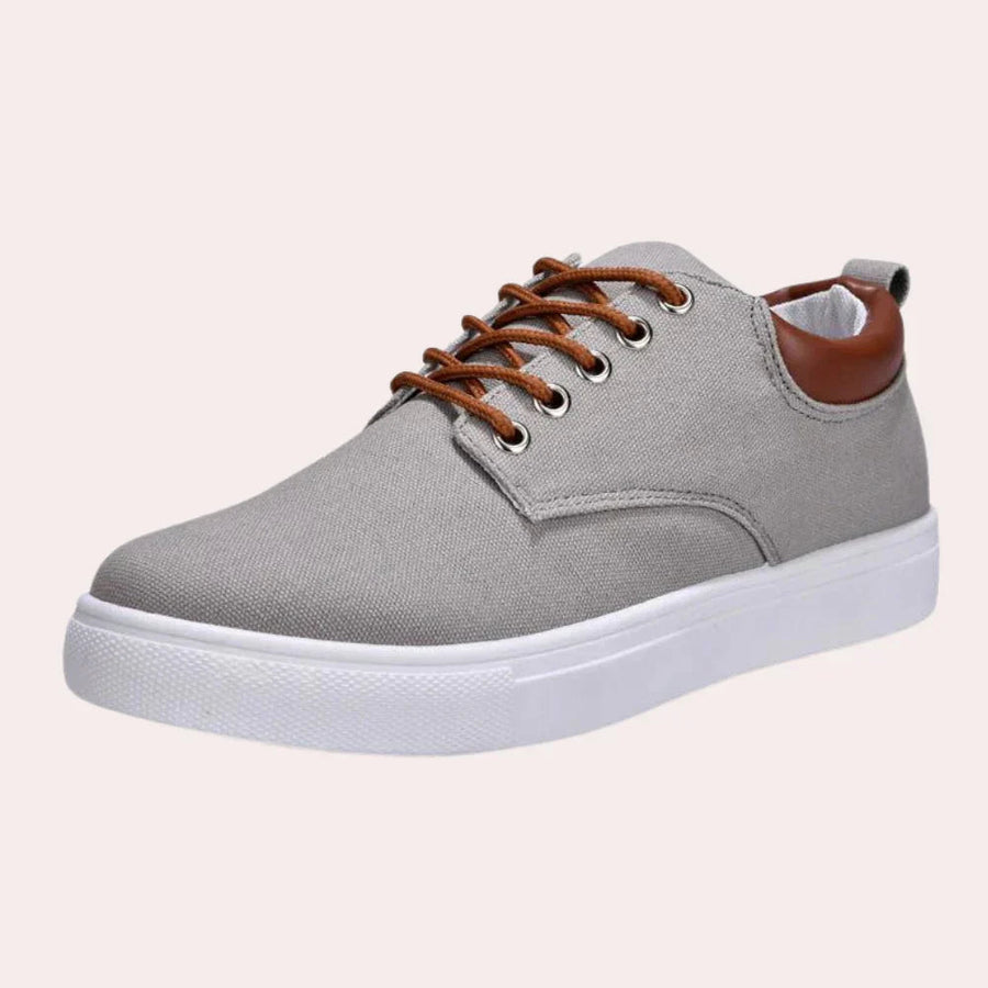 MEN'S LOW - TOP CANVAS LACE - UP SUMMER SNEAKERS - Zarino Newstyle