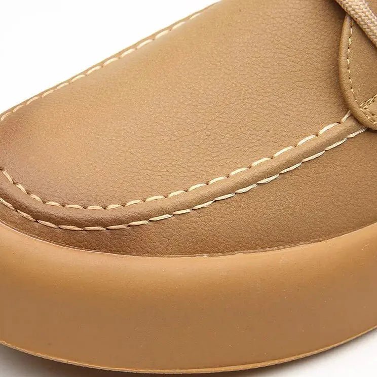 MEN'S MINIMALIST LEATHER SNEAKERS - Zarino Newstyle