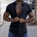 MEN'S MUSCLE FIT SUMMER SHIRT - Zarino Newstyle