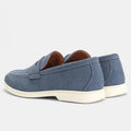 MEN'S PENNY STRAP SUEDE SLIP - ON SUMMER LOAFERS - Zarino Newstyle