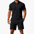 MEN'S POLO SHIRT AND SHORTS MATCHING SUMMER SET - Zarino Newstyle
